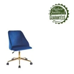 Porthos Home Ryo Swivel Office Chair, Velvet, Gold Chrome Legs - Grey -Office Storage Sales 00adac2e 004d 4001 971b 116afb5fdb06