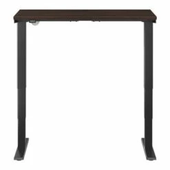 Move 40 Series 48W X 24D Adjustable Desk By Bush Business Furniture - Black Walnut/Cool Gray Metallic -Office Storage Sales 017d22a9 67f2 4798 b105 b182895a2a04