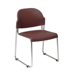 Stack Chair With Plastic Seat And Back - Black -Office Storage Sales 02a3df7c cbbb 403b b354 b41c124b67e0