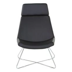 Geena Guest Chair - Black -Office Storage Sales 02c9b247 f78b 4366 9a52 f30572ef026f