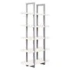 Rye Studio Tivoli Contemporary Open Bookcase With 5 Shelves - White