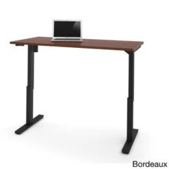 Bestar 30 X 60 Electric Height-adjustable Desk - White -Office Storage Sales 05ebe89f 5c91 48c6 b41f fe247e6a9c6f