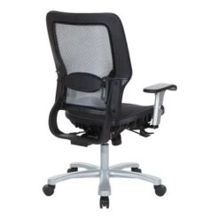 Big & Tall Ergonomic Chair With Aluminum Base - Black Silver -Office Storage Sales 08a98f90 bafa 4c05 a17c 52521ae5b4d5