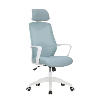 Porthos Home Cory Swivel Office Chair, Tall Mesh Back, Height Adjustable Seat - Blue 1 Porthos Home Cory Swivel Office Chair, Tall Mesh Back, Height Adjustable Seat - Blue