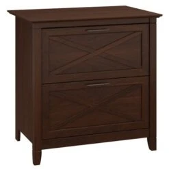 Key West 2 Drawer Lateral File Cabinet By Bush Furniture - Linen White Oak -Office Storage Sales 09db7e44 7b0a 4c38 ab12 fb23a402f1e1