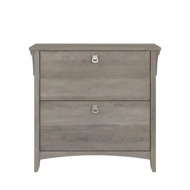 Salinas 2-drawer Lateral File Cabinet - Grey 4 Salinas 2-drawer Lateral File Cabinet - Grey - Image 4
