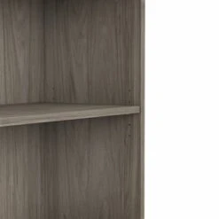 Hybrid Small 2 Shelf Bookcase By Bush Business Furniture - Platinum Gray -Office Storage Sales 0bd8e5bf 2983 41f5 867b 69f8b9e1aed0