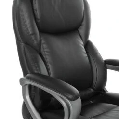 Bonded Leather Executive Office Chair - Charcoal -Office Storage Sales 0c095f58 86b9 4589 a893 15d872887dfd
