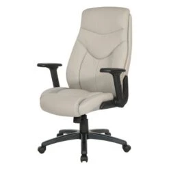 Executive Bonded Leather Office Chair - Taupe -Office Storage Sales 0c664c6d e8d2 4461 aec7 16c44e6f8447