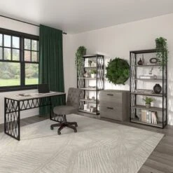 City Park 2 Drawer Mobile File Cabinet By Kathy Ireland Home - Driftwood Gray -Office Storage Sales 0f5b0821 8632 4856 b1fc 04835ae2dfca