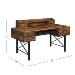 5 Storage Drawers Computer Desk - Black -Office Storage Sales 12ad5dc0 48d0 43d0 aa88 eca7255e2cce