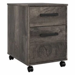 City Park 2 Drawer Mobile File Cabinet By Kathy Ireland Home - Driftwood Gray -Office Storage Sales 12d7736e 8a9d 4940 9689 706f3a09a38e