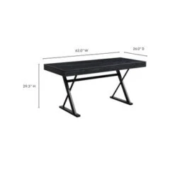 Aurelle Home Modern Solid Wood Top 1-drawer Desk - Oak -Office Storage Sales 161bfe7a 7bed 4775 8490 8cc004707e89