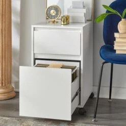 Simple Living Wenz Mobile File Cabinet - Grey -Office Storage Sales 16f1e567 f6e4 4364 8e4d e38d107d8a72