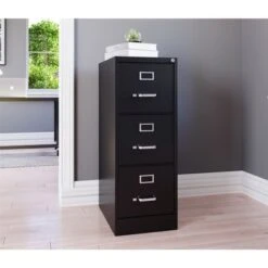 Hirsh 22-in Deep 3 Drawer, Letter Width, Vertical File Cabinet - Beige -Office Storage Sales 1701e16d 35d5 40e0 9363 8e8746e30076