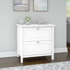 Broadview 2 Drawer Lateral File Cabinet By Bush Furniture - White