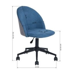 Porch & Den Two-tone Micro-suede Upholstery Home Office Task Chair - N/A - Blue 29 Porch & Den Two-tone Micro-suede Upholstery Home Office Task Chair - N/A - Blue -Office Storage Sales 177711f4 28d0 4319 9def 96cab26f2d2d