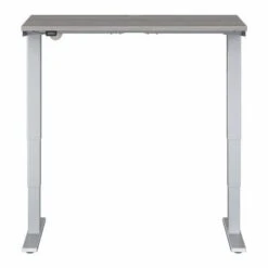 Move 40 Series 48W X 24D Adjustable Desk By Bush Business Furniture - Black Walnut/Cool Gray Metallic -Office Storage Sales 17ba21bf 14d2 47dd 83cd c8a02af8e73f