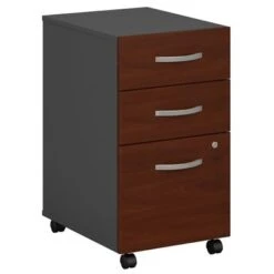 Series C 3 Drawer Mobile File Cabinet By Bush Business Furniture - Mocha Cherry -Office Storage Sales 1a5db298 ce38 4b95 9c99 01aaa70c779d
