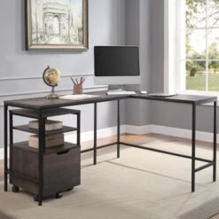 Contempo L-shaped Steel Desk - White -Office Storage Sales 1a789049 bced 4dde 8271 ede3190e1498