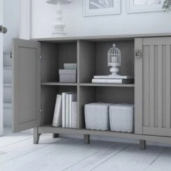 Salinas Entryway Storage Set With Hall Tree, Shoe Bench And Cabinet - White -Office Storage Sales 1acd6aa9 137b 45af aed6 b7b6812578df