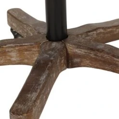 Sandine Upholstered Swivel Office Chair By Christopher Knight Home - Charcoal + Grey Weathered -Office Storage Sales 1bfdfad6 9d4a 4023 8047 bbd8d0ab84bb