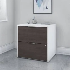 Jamestown 2 Drawer Lateral File Cabinet By Bush Business Furniture - White