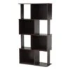 Porch & Den Satterberg Geometric Wood Bookshelf