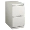 Lorell Mobile File Pedestal - Letter - White