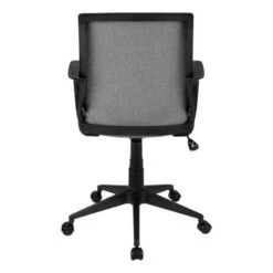Office Chair/ Adjustable Height/ Swivel/ Ergonomic/ Armrests/ Computer Desk/ Work/ Metal/ Mesh/ Black/ Grey/ Contemporary/ Modern -Office Storage Sales 1e1d973e 7e26 4c2d b3d5 d798d36db027