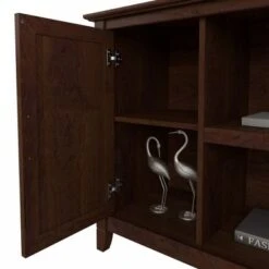 Key West Accent Cabinet With Doors By Bush Furniture - Bing Cherry -Office Storage Sales 1e57d5b3 9b14 4dcd 9738 872ff07cd51c