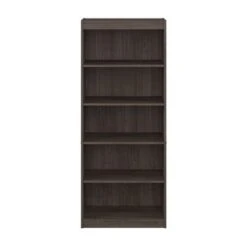 Universel 30W Standard 5 Shelf Bookcase By Bestar - Pure White -Office Storage Sales 1eb96fb5 766b 4370 a799 5e76da1d0ae0