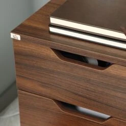 HOMCOM 3 Drawer Mobile File Cabinet, Rolling Printer Stand, Vertical Filing Cabinet - Black Wood Grain 37 HOMCOM 3 Drawer Mobile File Cabinet, Rolling Printer Stand, Vertical Filing Cabinet - Black Wood Grain -Office Storage Sales 2027cddc a88a 44d2 8d1f e59725c9df64