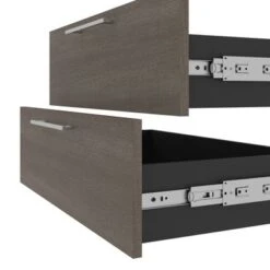 Orion 2 Drawer Set For 30W Tall Storage Shelf By Bestar - White/Walnut Grey 32 Orion 2 Drawer Set For 30W Tall Storage Shelf By Bestar - White/Walnut Grey -Office Storage Sales 2109d61f 5dc2 493e 9532 3d1746530543