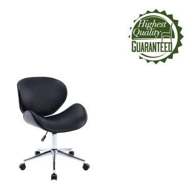 Porthos Home Rudi Office Chair, PU Or Fabric Or Velvet Upholstery, Chrome Legs - Grey Fabric 15 Porthos Home Rudi Office Chair, PU Or Fabric Or Velvet Upholstery, Chrome Legs - Grey Fabric - Image 15