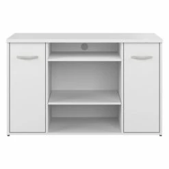 Studio C 48W Storage Cabinet With Doors By Bush Business Furniture - White -Office Storage Sales 22c9e485 24b3 41a0 b37f fc3a2f579a0c