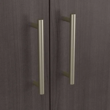 Somerset Tall Storage Cabinet With Doors And Drawer By Bush Furniture - Platinum Gray 19 Somerset Tall Storage Cabinet With Doors And Drawer By Bush Furniture - Platinum Gray - Image 19