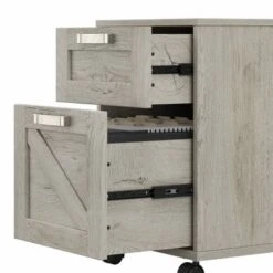 Cottage Grove 2 Drawer Mobile File Cabinet By Bush Furniture - Cottage White -Office Storage Sales 239c6f35 f581 4f02 8a62 b64629200f82
