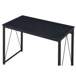 Wooden Top Writing Desk With Metal Frame - Black 28 Wooden Top Writing Desk With Metal Frame - Black -Office Storage Sales 23ebbadf 9013 4845 a14c d2c83c7b7862