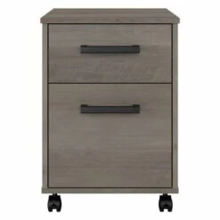 City Park 2 Drawer Mobile File Cabinet By Kathy Ireland Home - Driftwood Gray -Office Storage Sales 255e0ee7 6e1a 4b55 82f8 7b2968d66f65
