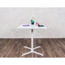 Luxor LX-PNADJ-32SQ - White - Ergonomic - Modern & Contemporary