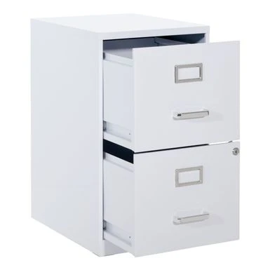 Metal File Cabinet - Black 3 Drawers 4 Metal File Cabinet - Black 3 Drawers - Image 4