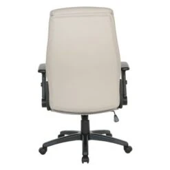 Executive Bonded Leather Office Chair - Taupe -Office Storage Sales 2c7faaea 636c 408c 8198 5f482921ce2c