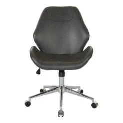 Chatsworth Faux Leather Office Chair With Chrome Base - Saddle -Office Storage Sales 2f0c26dc 4442 4f51 b0d2 4f4a7ddf462a