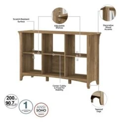 Salinas 6 Cube Organizer - Brown -Office Storage Sales 31d1bf0d 0404 4f79 89ae d9f4b45485f8