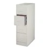 Lorell Light Grey 52-inch Vertical File Cabinet - Grey - Legal