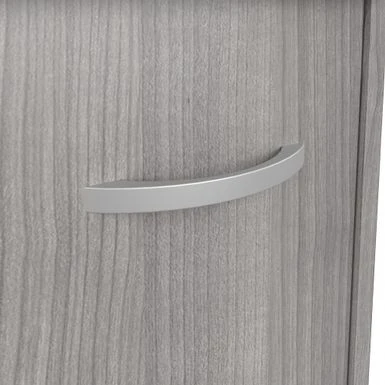 Studio C 72W Storage Cabinet With Doors By Bush Business Furniture - Platinum Gray 6 Studio C 72W Storage Cabinet With Doors By Bush Business Furniture - Platinum Gray - Image 6