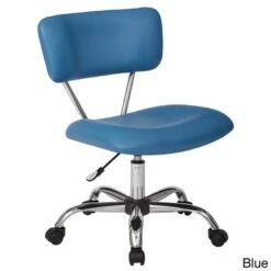 Ave Six Vista Task Office Chair - Blue