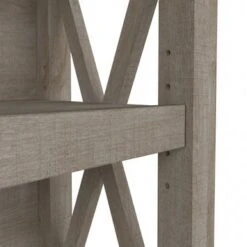 Key West Small 2 Shelf Bookcase - Set Of 2 By Bush Furniture - Washed Gray -Office Storage Sales 360593c9 78f6 4937 a05e 8f769ba6ea65