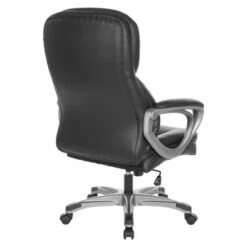 Bonded Leather Executive Office Chair - Charcoal -Office Storage Sales 37346eba fed9 4f45 b87b 7da124671234